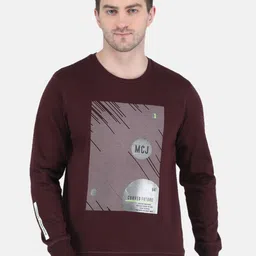 Monte Carlo Men Maroon Printed Sweatshirt-picture-29