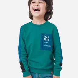 Ed-a-Mamma Boys Green Sweatshirt-image-16
