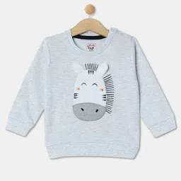 R&B Boys Long Sleeves Applique Cotton Sweatshirt-picture-19