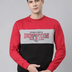 DIXCY SCOTT Men Colourblocked Sweatshirt image 1