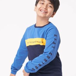 Ed-a-Mamma Boys Colourblocked Sweatshirt-picture-13