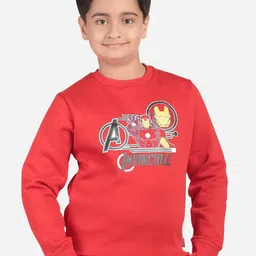 Bodycare Kids Boys Typography Printed Fleece Sweatshirt-picture-25