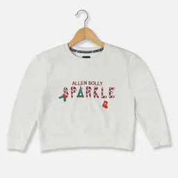 Allen Solly Junior Girls Printed Sweatshirt-image-19
