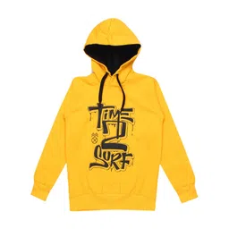 Kiddeo Unisex Kids Yellow Printed Sweatshirt-picture-30