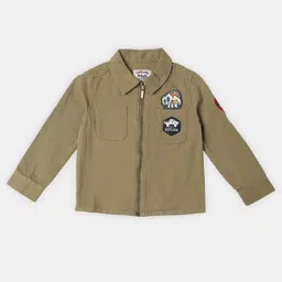 R&B Boys Spread Collar Twill Casual Cotton Shirt-picture-50