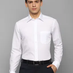 Louis Philippe Men White Formal Shirt-picture-30