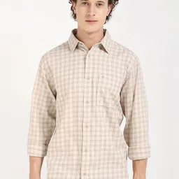 Calvin Klein Jeans Men Relaxed Fit Spread Collar Tartan Checked Cotton Casual Shirt-picture-32