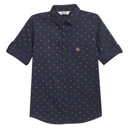 Cantabil Boys Cotton Printed Casual Shirt-picture-37