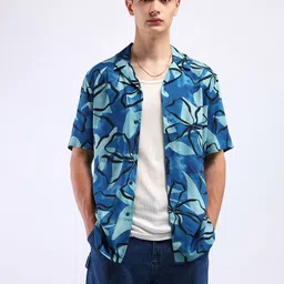 Flying Machine Men Floral Opaque Printed Casual Shirt-picture-18