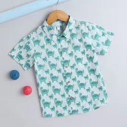 The Magic Wand Boys Comfort Floral Opaque Printed Casual Shirt-image-99