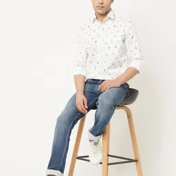 Crimsoune Club Slim Fit Printed Casual Shirt-picture-36