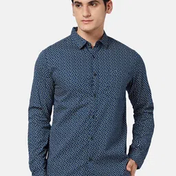 BYFORD by Pantaloons Micro Ditsy Printed Slim Fit Casual Shirt-image-92