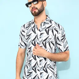 Crimsoune Club Men Classic Slim Fit Printed Casual Shirt-image-92