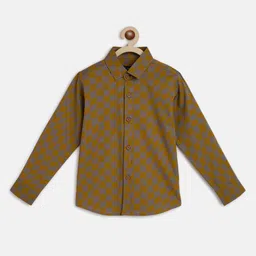 TALES & STORIES Boys Checked Pure Cotton Casual Shirt-picture-42