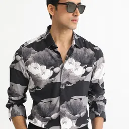RARE RABBIT Men Japo Comfort Slim Fit Printed Shirt-picture-13
