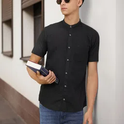 Peter England Casuals Men Solid Slim Fit Casual Shirt-picture-34