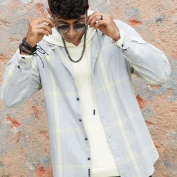 Campus Sutra Checked Classic Regular Fit Casual Shirt-picture-35