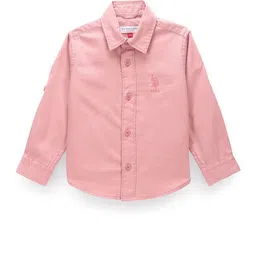 U.S. Polo Assn. Kids Boys Classic Spread Collar Pure Cotton Casual Shirt-picture-34