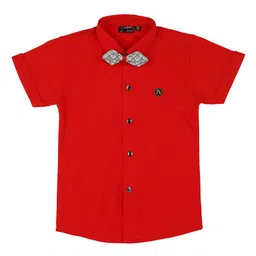 Actuel Boys Pure Cotton Shirt With Bow-image-6