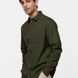 The Souled Store Relaxed Pure Cotton Casual Shirt-picture-38