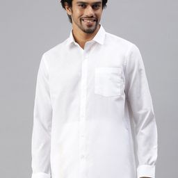 Ramraj Spread Collar Regular Fit Cotton Casual Shirt-picture-8