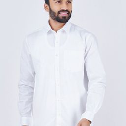 Ramraj Spread Collar Pure Cotton Casual Shirt-picture-10