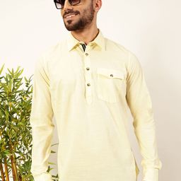Thomas Scott Men Premium Solid Spread Collar Casual Shirt-picture-11