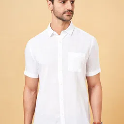 BYFORD by Pantaloons Short Sleeves Spread Collar Casual Shirt-image-50