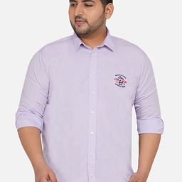 John Pride Men Plus Size Casual Cotton Shirt-picture-2