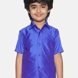 Sethukrishna Boys Shirt Collar Casual Shirt-image-92