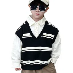 StyleCast x Revolte Boys Spread Collar Curved Casual Shirt-picture-26