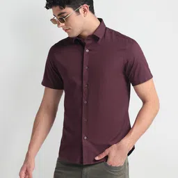 Arrow Sport Men Slim Fit Opaque Casual Shirt-picture-30