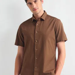 Arrow Sport Men Slim Fit Opaque Casual Shirt-image-89