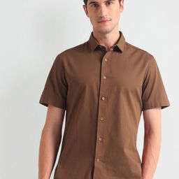 Arrow Sport Men Slim Fit Opaque Casual Shirt-picture-23