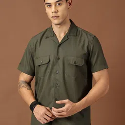 INVICTUS Original Slim Fit Cuban Collar Casual Shirt image 1