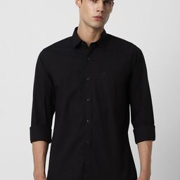 Peter England Casuals Slim Fit Spread Collar Long Sleeves Casual Shirt-picture-37