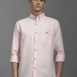 Louis Philippe Sport Men Solid Opaque Cotton Casual Shirt-picture-12