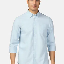 Blackberrys Straight Slim Fit Cotton Casual Shirt-picture-22