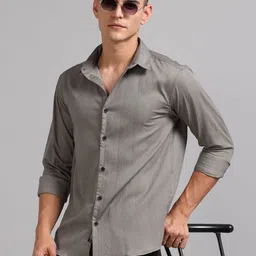 PAUL STREET Men Standard Slim Fit Opaque Casual Shirt-picture-36