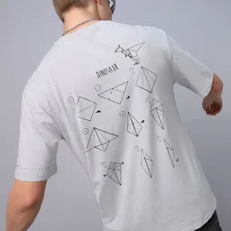 Bewakoof Orig Graphic Printed Cotton Oversized T-shirt image 1