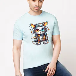 Wear Your Opinion Men Printed Raw Edge T-shirt-picture-13