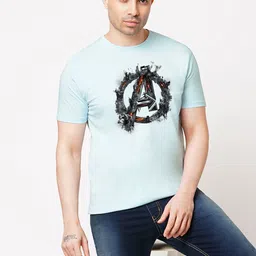 Wear Your Opinion Men Printed Raw Edge T-shirt-image-86