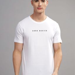 ADRO Men Typography Printed Raw Edge T-shirt-picture-15