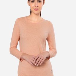 Amante Three-Quarter Sleeves Round Neck Cotton T Shirt-picture-0