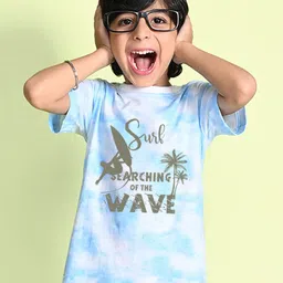 NUSYL Boys Dyed Round Neck T-shirt-image-18