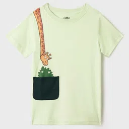 The Souled Store Boys V-Neck T-shirt-image-95