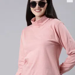 Kryptic Pack Of 2 High Neck Long Sleeves Cotton T-shirts-picture-17