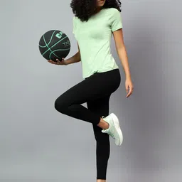 Fitkin Women V-Neck Dri-FIT Pockets T-shirt-picture-23