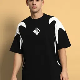 WEARDUDS Men Colourblocked Pockets T-shirt-picture-27