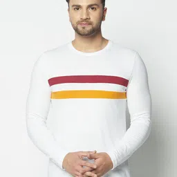 GLITO Striped Cotton T-Shirt-image-40